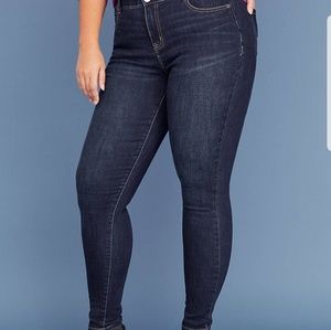 Size 18 Genius Fit Lane Bryant Skinny Jeans